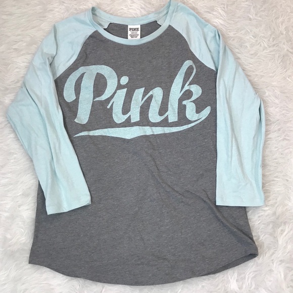 victoria secret baseball tee